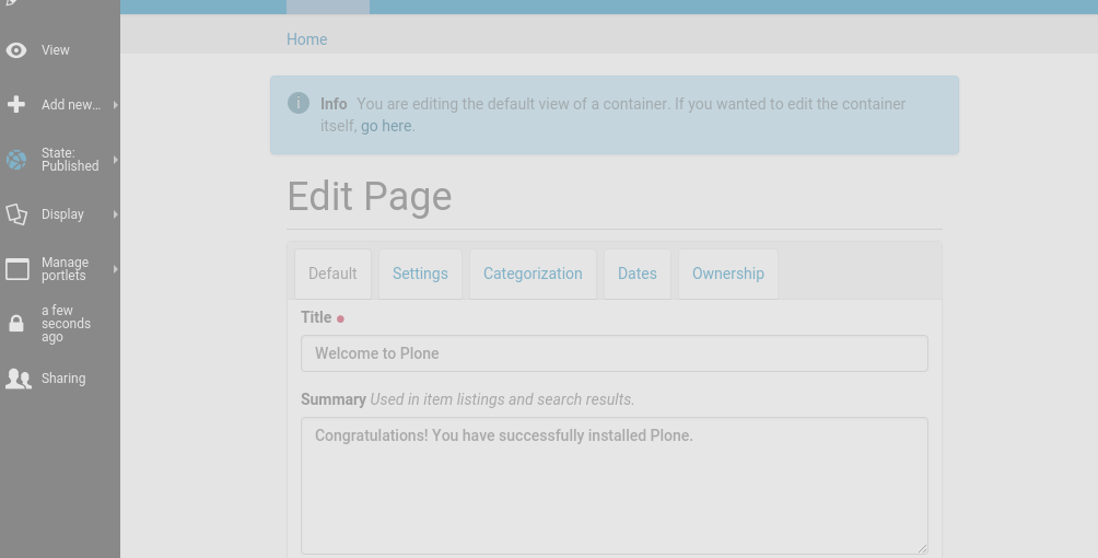 TinyMCE link dialog